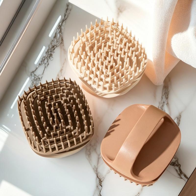 Hair Care Dandruff - Kopfhaut-Massage-Shampoo-Bürste 1 Stück, Schuppenreinigender Badekamm, Haushalts-
