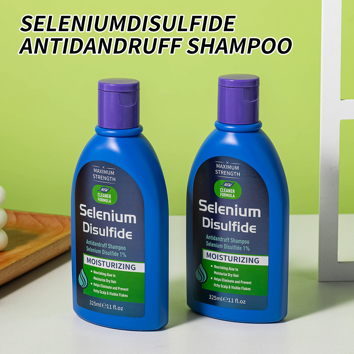 Hair Care Dandruff - 325ml Selen-Disulfid Anti-Schuppen-Shampoo Feuchtigkeitspflege Reduziert Juckende